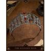 imageSWEETV Tarot Tiara Crown Queen Crowns for Women Princess Tiara Diadem for Halloween Costume Cosplay PartyXII The Hanged Man
