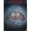 imageSWEETV Tarot Tiara Crown Queen Crowns for Women Princess Tiara Diadem for Halloween Costume Cosplay PartyXv the Devil