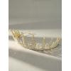 imageSWEETV Tiaras and Crowns for Women Crystal Wedding Tiara for Bride Metal Silver Crown Costume Party Accessories for Birthday Halloween Prom02Gold