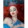 imageSWEETV Tiaras and Crowns for Women Wedding Tiara for Bride Rhinestone Queen Crown Crystal Costume Hair Accessories for Birthday Prom Quinceanera CelebrationPurple