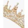 imageSWEETV Tiaras and Crowns for Women Wedding Tiara for Bride Rhinestone Queen Crown Crystal Costume Hair Accessories for Birthday Prom Quinceanera CelebrationGold