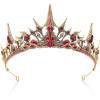imageSWEETV Tairas and Crowns Queen Crown 5GoldRed