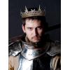 imageSWEETV Animal Totem King Crown for Men and WomenMetal Tiara Costume Hair Accessories for Knight Witch Gothic HalloweenOwl Antique Goldgreen