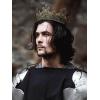 imageSWEETV King Crown for Men Mens Tiara Prince Diadem Royal Medieval Hair Accessory for Cosplay Birthday Prom HalloweenOld Goldgreen