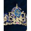imageSWEETV Zodiac Crown Tiara for Women Crystal Queen Crown Wedding Headpiece for Bride Rhinestone Princess Gold Tiara for Birthday Quinceanera Pageant PromCapricorn