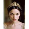 imageSWEETV Zodiac Crown Tiara for Women Crystal Queen Crown Wedding Headpiece for Bride Rhinestone Princess Gold Tiara for Birthday Quinceanera Pageant PromGemini