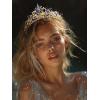 imageSWEETV Zodiac Crown Tiara for Women Crystal Queen Crown Wedding Headpiece for Bride Rhinestone Princess Gold Tiara for Birthday Quinceanera Pageant PromCapricorn
