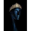 imageSWEETV Zodiac Crown Tiara for Women Crystal Queen Crown Wedding Headpiece for Bride Rhinestone Princess Gold Tiara for Birthday Quinceanera Pageant PromGemini