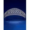 imageSWEETV Dante Enchanted Leaf TiaraCrowns for Women Zircon Queen Crown Wedding Tiaras for Bride Princess Tiara Headpieces Headband for Birthday Quinceanera Pageant PromFrancine
