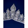 imageSWEETV Dante Enchanted Leaf TiaraCrowns for Women Zircon Queen Crown Wedding Tiaras for Bride Princess Tiara Headpieces Headband for Birthday Quinceanera Pageant PromJordan Majestic Bloom