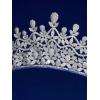 imageSWEETV Dante Enchanted Leaf TiaraCrowns for Women Zircon Queen Crown Wedding Tiaras for Bride Princess Tiara Headpieces Headband for Birthday Quinceanera Pageant PromAmira Floral Majesty