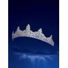 imageSWEETV Dante Enchanted Leaf TiaraCrowns for Women Zircon Queen Crown Wedding Tiaras for Bride Princess Tiara Headpieces Headband for Birthday Quinceanera Pageant PromDante Enchanted Leaf