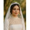 imageSWEETV Dante Enchanted Leaf TiaraCrowns for Women Zircon Queen Crown Wedding Tiaras for Bride Princess Tiara Headpieces Headband for Birthday Quinceanera Pageant PromDolcissimo Eternal Zircon