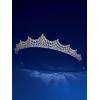 imageSWEETV Dante Enchanted Leaf TiaraCrowns for Women Zircon Queen Crown Wedding Tiaras for Bride Princess Tiara Headpieces Headband for Birthday Quinceanera Pageant PromCory Majestic Vine