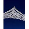 imageSWEETV Dante Enchanted Leaf TiaraCrowns for Women Zircon Queen Crown Wedding Tiaras for Bride Princess Tiara Headpieces Headband for Birthday Quinceanera Pageant PromKeisha Radiant Cascade