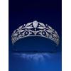 imageSWEETV Dante Enchanted Leaf TiaraCrowns for Women Zircon Queen Crown Wedding Tiaras for Bride Princess Tiara Headpieces Headband for Birthday Quinceanera Pageant PromDelfine
