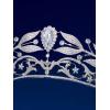 imageSWEETV Dante Enchanted Leaf TiaraCrowns for Women Zircon Queen Crown Wedding Tiaras for Bride Princess Tiara Headpieces Headband for Birthday Quinceanera Pageant PromDelfine