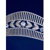 imageSWEETV Dante Enchanted Leaf TiaraCrowns for Women Zircon Queen Crown Wedding Tiaras for Bride Princess Tiara Headpieces Headband for Birthday Quinceanera Pageant PromFrancine