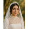 imageSWEETV Dante Enchanted Leaf TiaraCrowns for Women Zircon Queen Crown Wedding Tiaras for Bride Princess Tiara Headpieces Headband for Birthday Quinceanera Pageant PromCory Majestic Vine