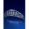 imageSWEETV Dante Enchanted Leaf TiaraCrowns for Women Zircon Queen Crown Wedding Tiaras for Bride Princess Tiara Headpieces Headband for Birthday Quinceanera Pageant PromGwyn Laurel Leaf