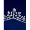 imageSWEETV Wyatt Butterfly TiaraCrowns for Women Zircon Queen Crown Wedding Tiaras for Bride Princess Tiara Headpieces Headband for Birthday Quinceanera Pageant PromClytie