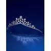 imageSWEETV Wyatt Butterfly TiaraCrowns for Women Zircon Queen Crown Wedding Tiaras for Bride Princess Tiara Headpieces Headband for Birthday Quinceanera Pageant PromClytie