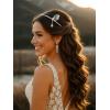 imageSWEETV Wyatt Butterfly TiaraCrowns for Women Zircon Queen Crown Wedding Tiaras for Bride Princess Tiara Headpieces Headband for Birthday Quinceanera Pageant PromWyatt Butterfly