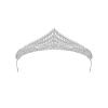 imageSWEETV Dante Enchanted Leaf TiaraCrowns for Women Zircon Queen Crown Wedding Tiaras for Bride Princess Tiara Headpieces Headband for Birthday Quinceanera Pageant PromKeisha Radiant Cascade