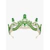 imageSWEETV Enchanted Fairytale Princess Radiance Princess Tiara Tiaras and Crowns for Women Crystal Queen Crown Rhinestone Princess Crown Headpieces Ariel CrownAriel