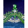imageSWEETV Enchanted Fairytale Princess Radiance Princess Tiara Tiaras and Crowns for Women Crystal Queen Crown Rhinestone Princess Crown Headpieces Ariel CrownAriel