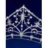 imageSWEETV Hannah Wedding TiaraCrowns for Women Zircon Queen Crown Wedding Tiaras for Bride Princess Tiara Headpieces Headband for Birthday Quinceanera Pageant PromChloe Queen