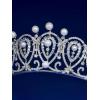 imageSWEETV Hannah Wedding TiaraCrowns for Women Zircon Queen Crown Wedding Tiaras for Bride Princess Tiara Headpieces Headband for Birthday Quinceanera Pageant PromSinead Zircon