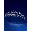 imageSWEETV Mechtilde Cubic Zirconia TiaraCrowns for Women Zircon Queen Crown Wedding Tiaras for Bride Princess Tiara Headpieces Headband for Birthday Quinceanera Pageant PromIsla Laurel Vine Zircon