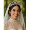 imageSWEETV Mechtilde Cubic Zirconia TiaraCrowns for Women Zircon Queen Crown Wedding Tiaras for Bride Princess Tiara Headpieces Headband for Birthday Quinceanera Pageant PromOllie Radiant Zircon