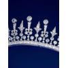 imageSWEETV Mechtilde Cubic Zirconia TiaraCrowns for Women Zircon Queen Crown Wedding Tiaras for Bride Princess Tiara Headpieces Headband for Birthday Quinceanera Pageant PromOllie Radiant Zircon