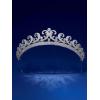 imageSWEETV Mechtilde Cubic Zirconia TiaraCrowns for Women Zircon Queen Crown Wedding Tiaras for Bride Princess Tiara Headpieces Headband for Birthday Quinceanera Pageant PromMechtilde