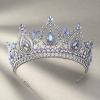imageSWEETV Queen Crown for WomenWedding Tiara for BridePrincess TiaraQuinceanera Pageant Crown DiademLavender