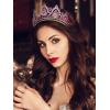 imageSWEETV Queen Crown for WomenWedding Tiara for BridePrincess TiaraQuinceanera Pageant Crown DiademPurple2