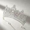 imageSWEETV Queen Crown for WomenWedding Tiara for BridePrincess TiaraQuinceanera Pageant Crown DiademSilver