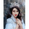 imageSWEETV Queen Crown for WomenWedding Tiara for BridePrincess TiaraQuinceanera Pageant Crown DiademSilver