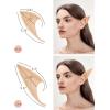 imageSWEETV Rhinestone Leaf Wedding Crown Headband for Brides Crystal Pendent Fairy Tiara Headband for Wedding Prom BirthdaySilverPixie Elf Ears