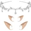 Silver-Pixie Elf Ears