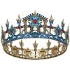 imageSWEETV War of the Gods Mythology Crown for Women and Men Mens Tiara Medieval Headband Sliver Tiaras for Men Headpiece Hair Accessory for Prom Cosplay Zeus Crown01zeusgold