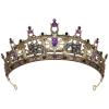 imageSWEETV War of the Gods Mythology Crown for Women and Men Mens Tiara Medieval Headband Sliver Tiaras for Men Headpiece Hair Accessory for Prom Cosplay Zeus Crown05Hades