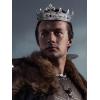 imageSWEETV Fleurdelis King Crown for Men Royal Prince Tiara Headwear for Medieval RoyalcoreKnightVikingHalloween CostumeStyle2 Silverblue
