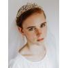 imageSWEETV Rose Gold Wedding Tiara for Women and Girls  Pageant Tiara Headband Rhinestone Bridal Crown for BridesRose Gold