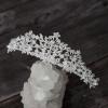imageSWEETV Rose Gold Wedding Tiara for Women and Girls  Pageant Tiara Headband Rhinestone Bridal Crown for BridesSilver