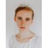 imageSWEETV Rose Gold Wedding Tiara for Women and Girls  Pageant Tiara Headband Rhinestone Bridal Crown for BridesSilver