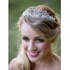 imageSWEETV Rose Gold Wedding Tiara for Women and Girls  Pageant Tiara Headband Rhinestone Bridal Crown for BridesSilver