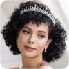 imageSWEETV Princess Tiara for Women Crystal Wedding Tiaras for Bride Silver Crown for Birthday Quinceanera Pageant Party PromCostume Hair Accessories Gift01 Silver